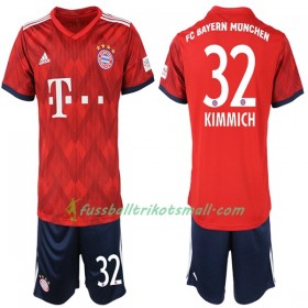 Fußballtrikots FC Bayern München Joshua Kimmich 32 Kinder 2018-2019 Kurzarm Heimtrikotsatz kaufen